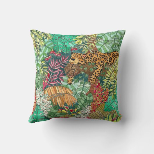 DschungelKinderzimmer Kissen (Rückseite)