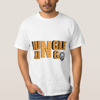 Dschungelkönig-Themendesign T-Shirt