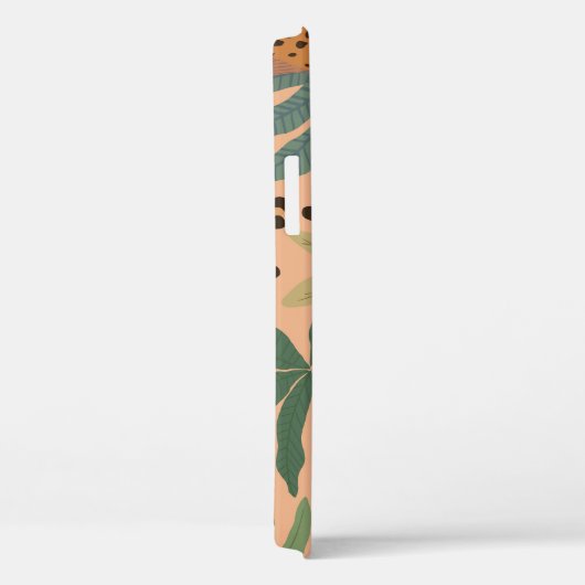 Dschungelleopardprint: Tiernahtloses Muster. Case-Mate iPhone Hülle (Rückseite / Rechts)