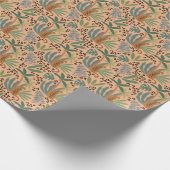 Dschungelleopardprint: Tiernahtloses Muster. Geschenkpapier (Ecke)