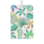 Dschungelmuster-Blätter Autolufterfrischer (Rückseite)