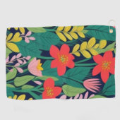 Dschungelmuster Golfhandtuch (Horizontal)