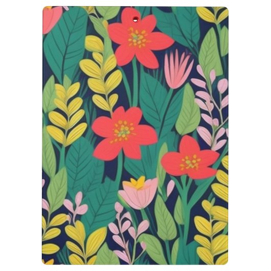 Dschungelmuster Klemmbrett (Rückseite)