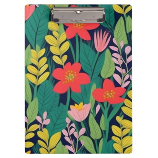 Dschungelmuster Klemmbrett (Vorderseite)