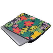 Dschungelmuster Laptopschutzhülle (Vorne Knopf)