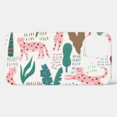 Dschungelmuster, Leopardendruck, Vintag. Case-Mate iPhone Hülle (Rückseite (Horizontal))