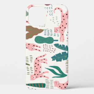 Dschungelmuster, Leopardendruck, Vintag. Case-Mate iPhone Hülle