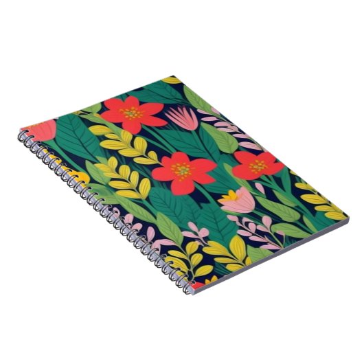 Dschungelmuster Notizblock (Rechte Seite)