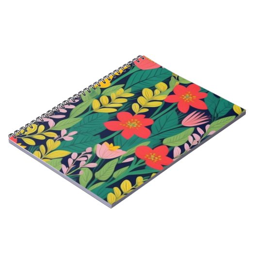 Dschungelmuster Notizblock (Linke Seite)