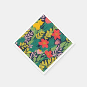 Dschungelmuster Serviette (Ecke)