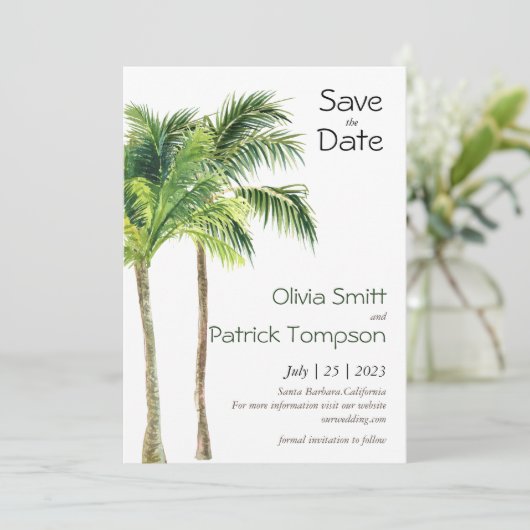 Dschungelpalme, tropisch (Stehend Vorderseite)