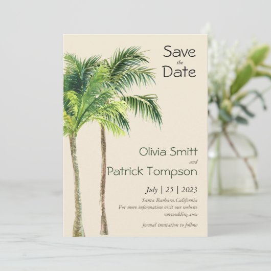 Dschungelpalme, tropisch (Stehend Vorderseite)