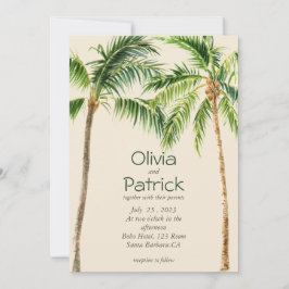 Dschungelpalme, tropische Einladung