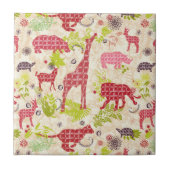 Dschungelparadies Fliese (Vorderseite)