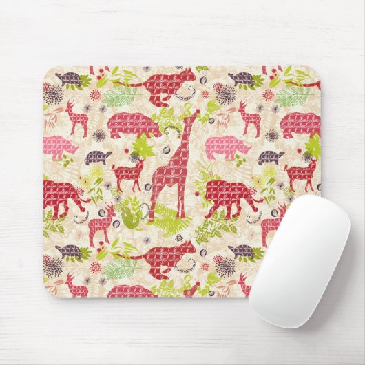 Dschungelparadies Mousepad (Mit Mouse)