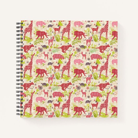 Dschungelparadies Notizblock (Vorderseite)