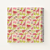 Dschungelparadies Notizblock (Rückseite)