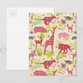 Dschungelparadies Postkarte (Vorne/Hinten)