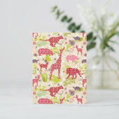 Dschungelparadies Postkarte (Stehend Vorderseite)