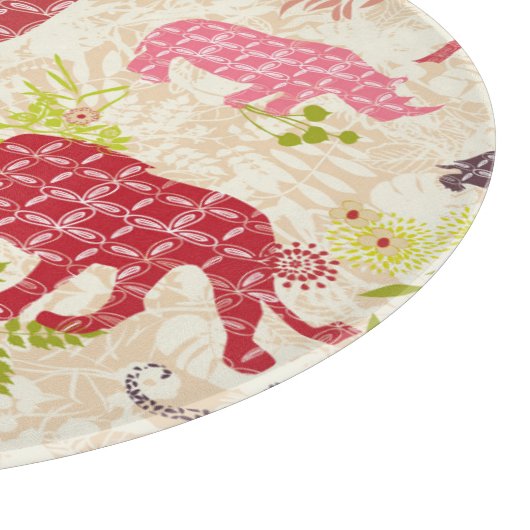 Dschungelparadies Schneidebrett (Ecke)