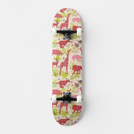Dschungelparadies Skateboard (Vorderseite)