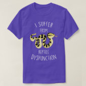 Dschungelpython Reptile Dysfunktion T-Shirt (Design vorne)