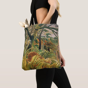 Dschungelsturm-Tiger – Rousseau Art-Tasche Tasche