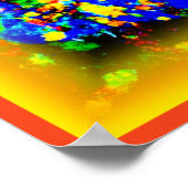 Dschungeltanzen im Himmel. Jetzt kaufen Poster (Ecke)