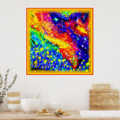 Dschungeltanzen im Himmel. Jetzt kaufen Poster (Küche)