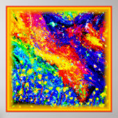 Dschungeltanzen im Himmel. Jetzt kaufen Poster (Vorne)