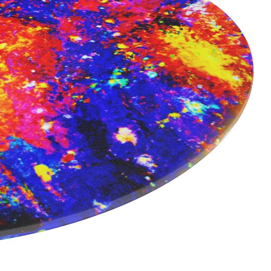 Dschungeltanzen im Himmel. Jetzt kaufen Schneidebrett (Ecke)