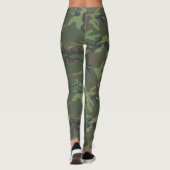 Dschungeltarnung Leggings (Rückseite)