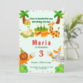 Dschungelthema (Stehend Vorderseite)