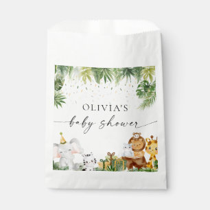 Dschungeltier-Babyparty-Geschenktüten Geschenktütchen