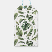 Dschungeltiere | Babydusche Vielen Dank Geschenkanhänger (Rückseite)