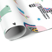 Dschungeltiere Geschenkpapier (Rolleneckpunkt)
