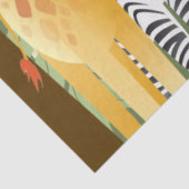 Dschungeltiere Kinderzimmer Decoupage Seidenpapier (Ausschnitt)