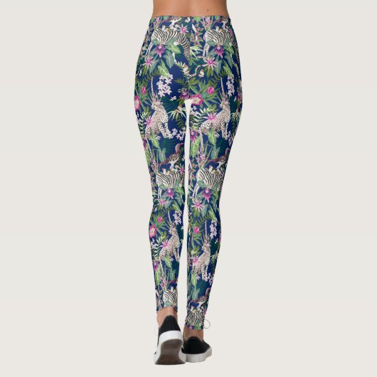 Dschungeltiere Leggings (Rückseite)