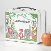 Dschungeltiere Metall Brotdose (Beispiel)