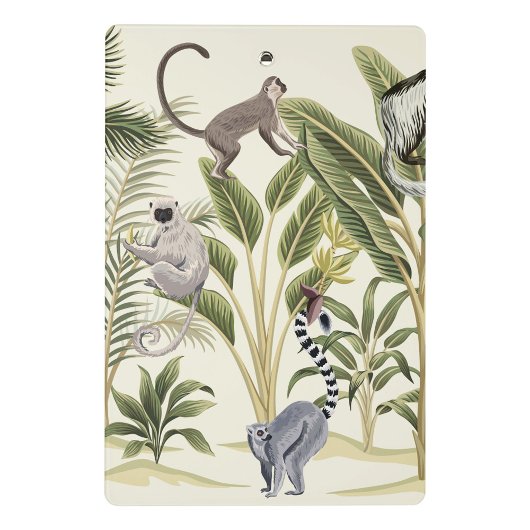 Dschungeltiere Mini Klemmbrett