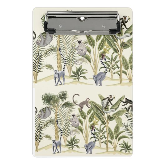 Dschungeltiere Mini Klemmbrett (Vorderseite)
