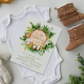 Dschungeltiere wilde eine Baby-Dusche Einladung