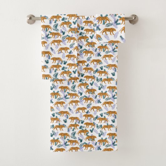 Dschungeltiger auf weißem Set (Insitu)