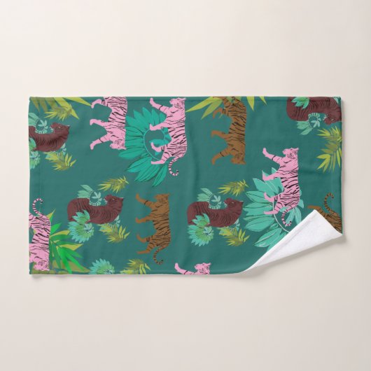 Dschungeltiger Badhandtuch Set (Handtuch)