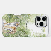 Dschungeltiger iPhone Hülle (Rückseite (Horizontal))