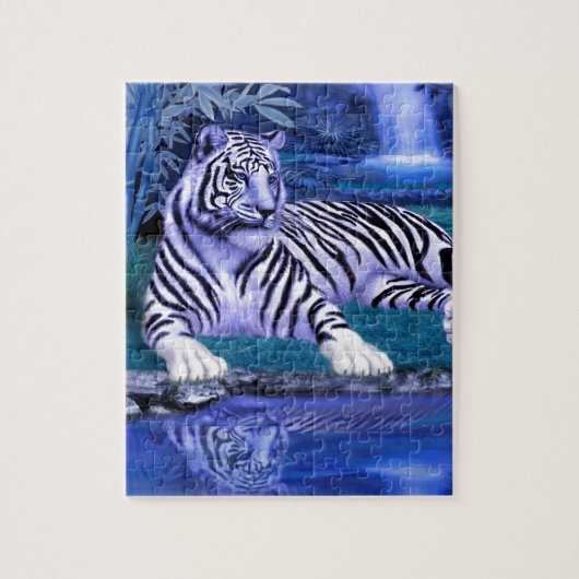 Dschungeltiger.JPEG Puzzle (Vertikal)