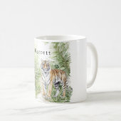 Dschungeltiger Kaffeetasse (VorderseiteRechts)