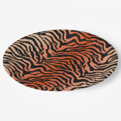 Dschungeltiger Pappteller (Schrägansicht)