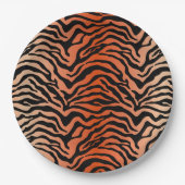 Dschungeltiger Pappteller (Vorderseite)