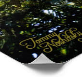 Dschungelturm Poster (Ecke)